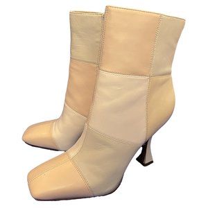 Sam Edelman Olina Patchwork Booties, Size 7 - Like New, Never Worn